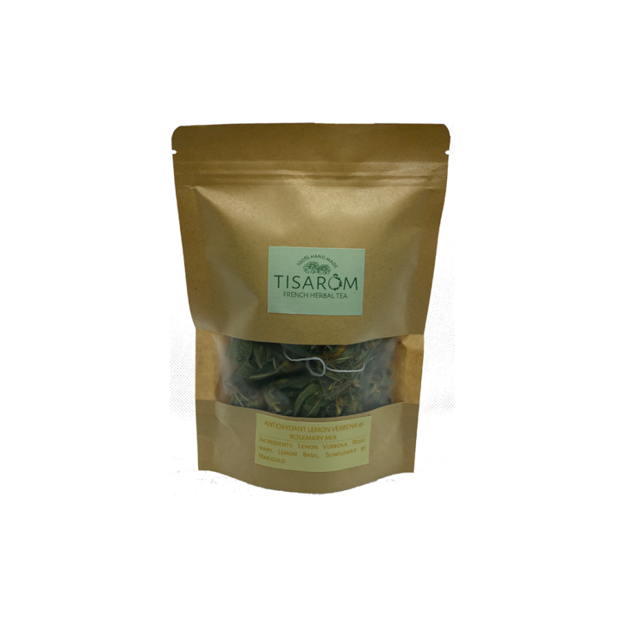 Organic and Caffiene-free Tea by Tisarom - Kraft Bag
