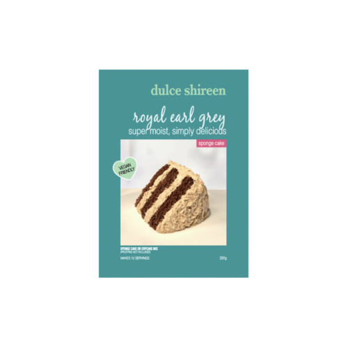 Vegan Cake Mix by Dulce Shireen - Royal Earl Grey flavor