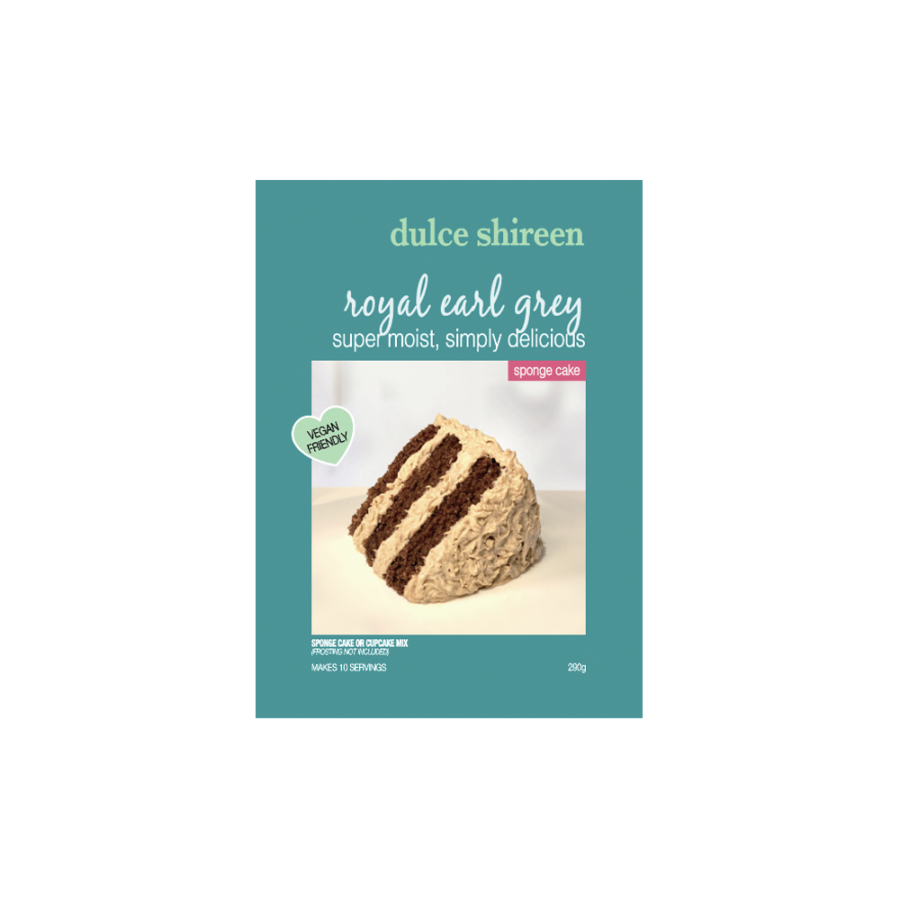 Vegan Cake Mix by Dulce Shireen - Royal Earl Grey flavor